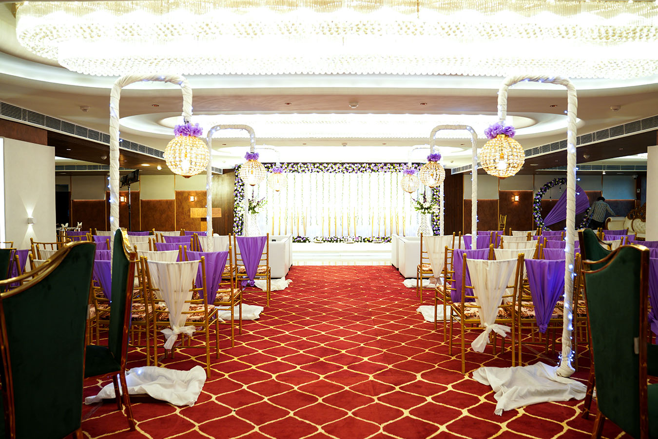 Banquet Halls are designed to accommodate events of all sizes